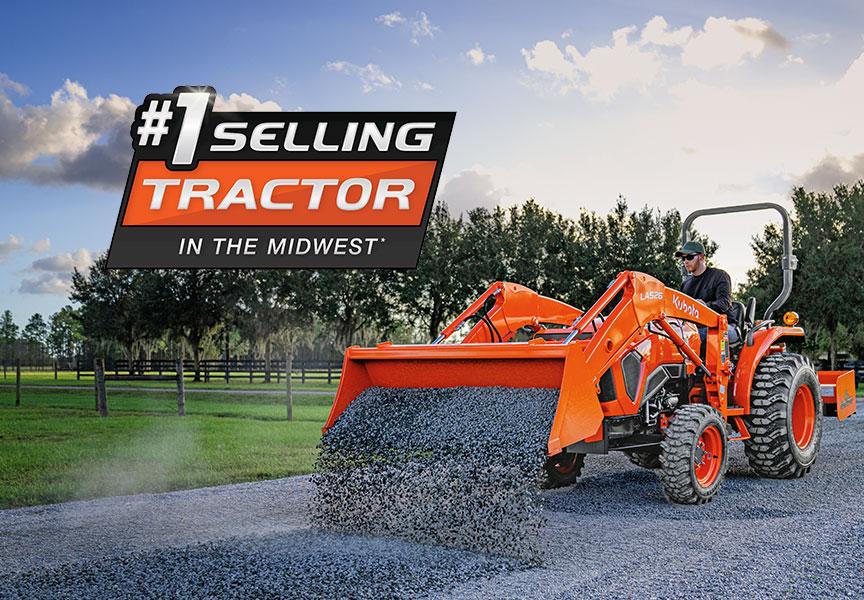 #1 Selling Tractor in the Midwest!*