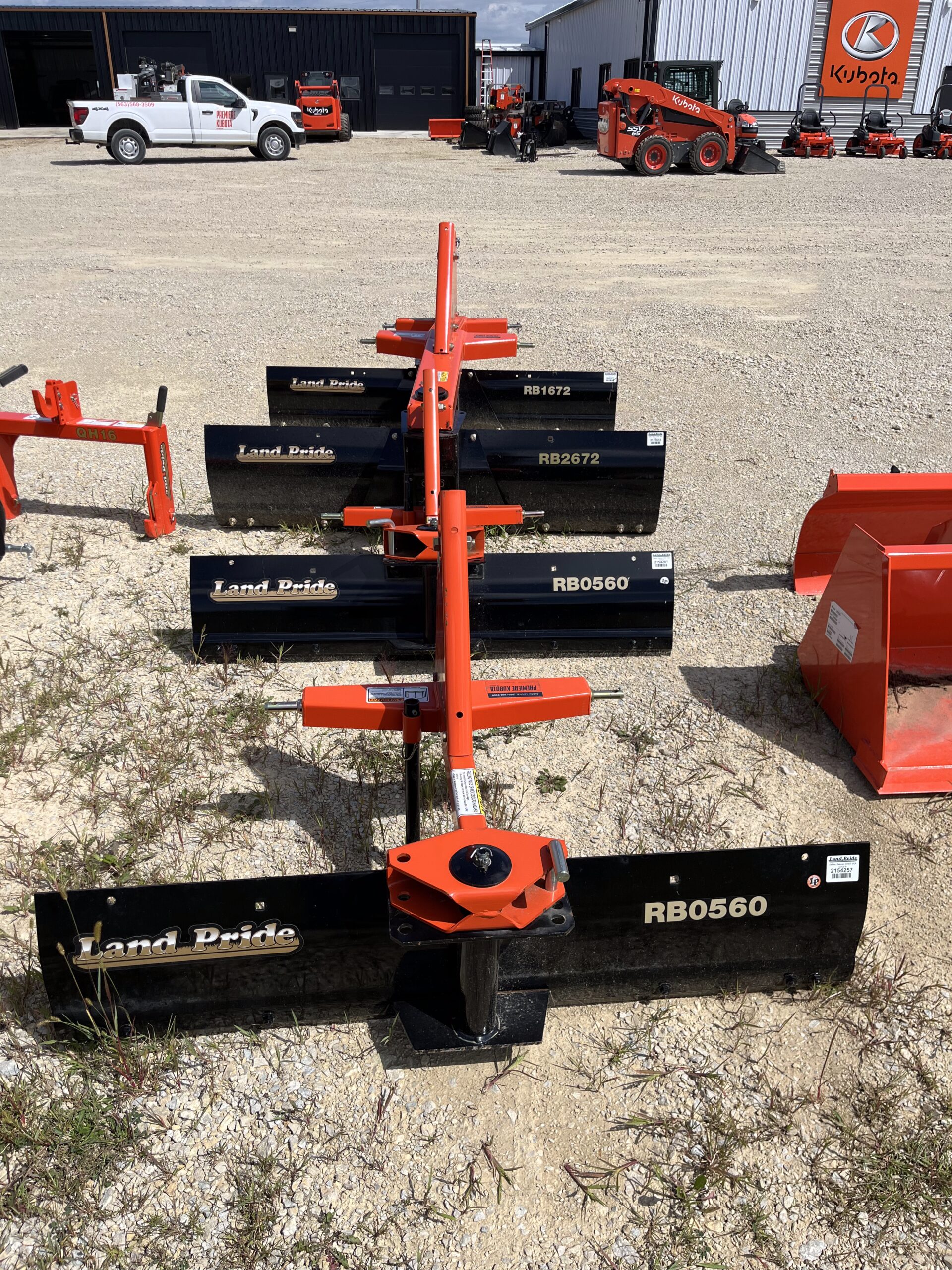 Land Pride Rear Blades! - Premiere Kubota